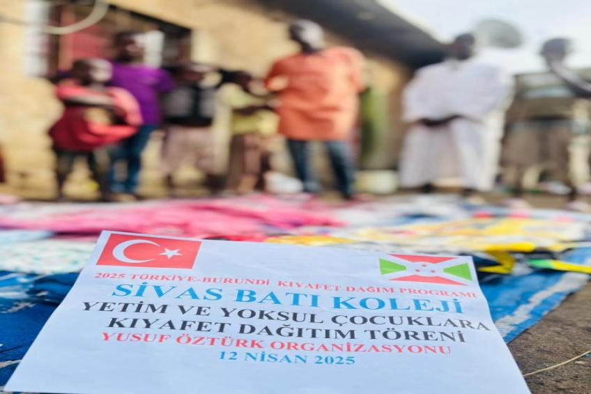BATI KOLEJİ BURUNDİ'Lİ YETİM VE YOKSUL ÇOCUKLARIN YANINDA